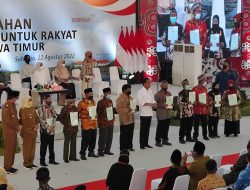 Awal Tahun 2023, Kabupaten Sidoarjo Menjadi Kabupaten PTSL Lengkap