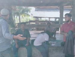 Wujudkan Bebas Penyakit PMK, Polsek Pratim Lakukan Pengawasan dan Pendampingan Giat Vaksin