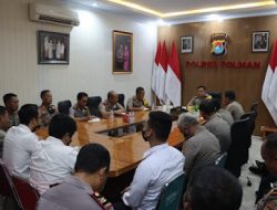 Kapolres Polman Pimpin Anev Mingguan Pelaksanaan Kinerja Polres Polman