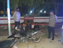 Blue Light Patrol Cara Tepat Personil Polsek Wonomulyo Antisipasi Gangguan Kamtibmas