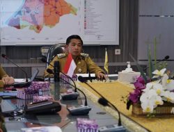 Walikota Banjarmasin H. Ibnu Sina Memimpin Rapat Koordinasi Instansi Terkait Inflasi dan Laporan Pelaksanaan Program Kerja Pengendalian Inflasi Daerah Tahun 2022