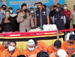 73 Tersangka Penyagunaan Narkotika Diringkus Polisi