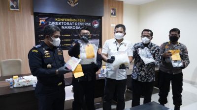 Ditresnarkoba Polda Jateng Kembali Bongkar Peredaran Sabu Jaringan Internasional dari Malaysia