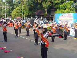 Edukasi Masyarakat, Polisi Cilik Peragakan Senam Lantas