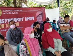 Binda Jatim Terus Gencarkan Vaksinasi Dor to Dor Keluar Masuk Kampung Sidoarjo