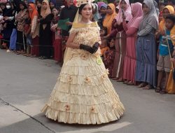 Fashion Week Puncak Acara Peringatan HUT RI ke-77  di Desa Ngujung