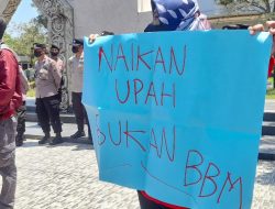 Datangi Kantor DPRD, Serikat Buruh Madiun Raya Tolak Kenaikan Harga BBM
