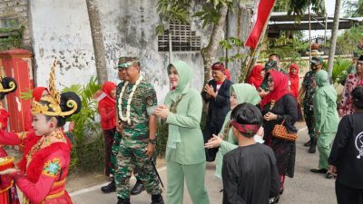 Danrem 084/Bhaskara Jaya Tinjau Penanganan Stunting di Bangkalan