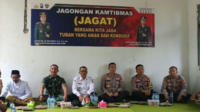 Jagongan Kamtibmas “Jagat” Polsek Grabagan Polres Tuban untuk Tuban Aman dan Kondusif