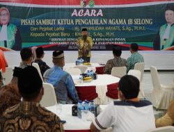 Pisah Sambut Ketua Pengadilan Agama 1B Selong Lombok Timur