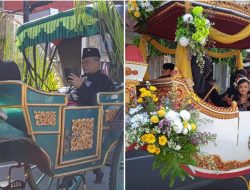 Ketua DPD RI Lanyalla Turut Ambil Bagian dalam Kirab Budaya 1 Abad Terate Emas untuk Dunia di Madiun