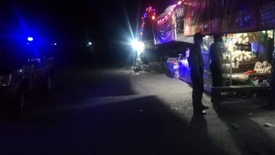 Personel Polsek Montong Gading Polres Lombok Timur Giat Patroli Blue Light Guna Stabilitas Kamtibmas