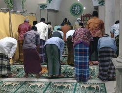 Malam Rabu Wekasan Warga Sebanen Laksanakan Sholat Lidaf’il Bala Berjamaah