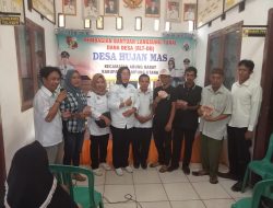 Dana BLT-DD Diserahkan, Masyarakat Hujan Mas Sangat Bersyukur