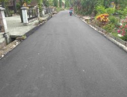 Pemdes Kedungadem Realisasikan BKKD untuk Pengaspalan Jalan di Tiga Dusun