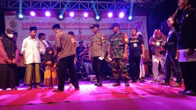 Semarak HUT RI  di Desa Betro Diwarnai Santunan Anak Yatim, Bazar Kuliner dan Hiburan Seniman Lor Kali