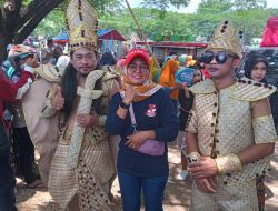 Giat Peringatan HUT RI ke-77 Kecamatan Temayang Mengadakan Karnaval