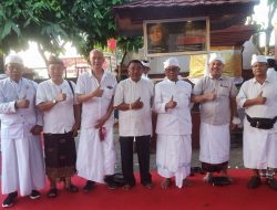 Keluarga Raja Bali Mengawali Kunjungan Wisata Religi di Bumi Leluhur Mojopahit