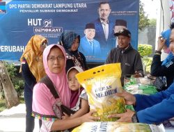 Gelar Kegiatan Sembako Subsidi, Rumah Ketua DPRD Lampung Utara Wansori SH. Digeruduk Warga