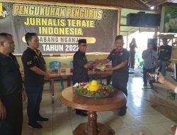 Pengukuhan Pengurus Jurnalis Terate Indonesia Cabang Nganjuk Tahun 2022