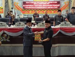 DPRD Lampung Utara Gelar Paripurna, Pembahasan APBD Tahun 2023