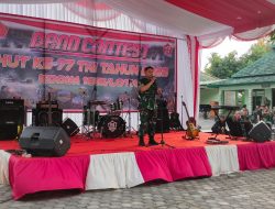 Sambut HUT TNI ke-77, Kodim 1615/Lombok Timur Gelar Band Contest