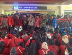 Demo Tolak Kenaikan Harga BBM di Sidoarjo Berlangsung Aman dan Kondisif