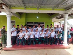 Di Kediaman Ketua Apdesi Kecamatan Sungkai Barat, 10 Kades Sambut Kunjungan Wabub Lampura