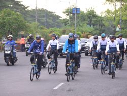 Gowes Sehat Polresta Sidoarjo Tumbuhkan Keperdulian Anggota