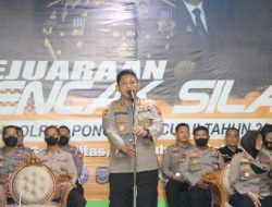 Kapolres Ponorogo Tutup dan Serahkan Hadiah Kejuaraan Silat “Kapolres Cup”