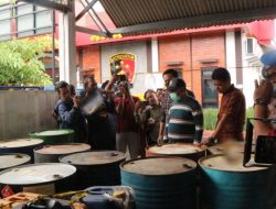 Polres Ponorogo Berhasil Ungkap Penimbunan BBM 1,5 Ton