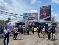 Polres Lotim Amankan Jalannya Demonstrasi di Eks Pasar Paok Motong