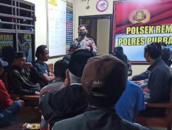 Polsek Rembang Polres Purbalingga Gelar Silaturahmi dan Pembinaan Petugas Parkir
