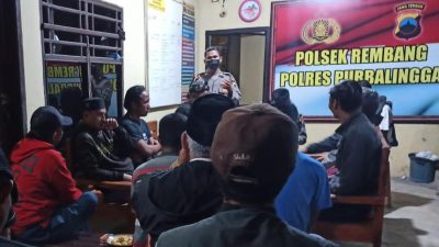 Polsek Rembang Polres Purbalingga Gelar Silaturahmi dan Pembinaan Petugas Parkir