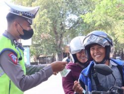 Satlantas Polres Lotara Akan Tindak Pelanggar Kasat Mata Pada Operasi Zebra Rinjani 2022