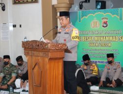 Seluruh Pimpinan Ormas dan Pimpinan Ponpes Hadiri Peringatan Maulid Nabi yang Diadakan Polres Lombok Timur