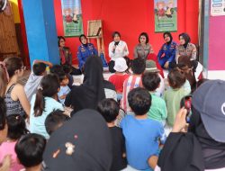 Antisipasi Tindak Pidana Pelecehan Seksual, Polwan Polres Lombok Utara Bersama Polwan Polda NTB Gelar Sosialisasi