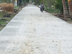 Jalan Poros Desa Sidorejo Nglenyer, Masyarakat Sumringah  