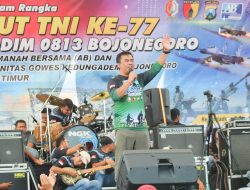 Meriahkan HUT ke- 77, Kodim 0813 Bojonegoro gelar Kedungadem Fun Bike Tour 2022
