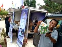 TNI Manunggal Membangun Desa Gelar Pasar Murah di Desa Ngantru Kecamatan Kasiman