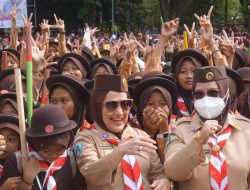 Jelajah Santri VII Jawa Timur Dimulai, Bupati Bojonegoro Pimpin Upacara Pembukaan&nbsp;