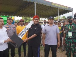 Sukses, Turnamen Bola Kasti “Dandim Cup” Sumenep 2022 Tuntas Digelar di Lapangan Serbaguna Giling