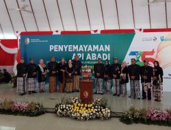 Kirab Api Abadi dari Khayangan Api Awali Kegiatan HJB 345