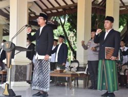 Bupati Sidoarjo Pimpin Upacara Memperingati Hari Santri Nasional 2022