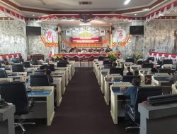DPRD Lampura Gelar Paripurna, Pembahasan 4 Taperda