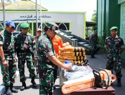 Antisipasi Bencana Alam, Kodim Bojonegoro gelar Apel Kesiapsiagaan Pasukan Gabungan