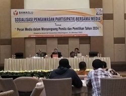 Bawaslu Bojonegoro Gelar Sosialisasi Pengawasan Parsitipatif dengan Media