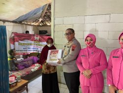 Baksos Humas Presisi Wujud Peduli Polres Wonogiri Terhadap Kaum Duafa, Difabel dan Korban Bencana Alam