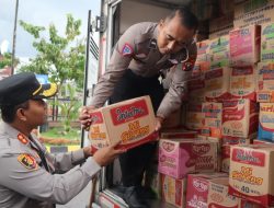 Empati, Polres Madiun Kota Kirimkan Bansos untuk Warga Tertimpa Musibah Gempa Bumi Cianjur