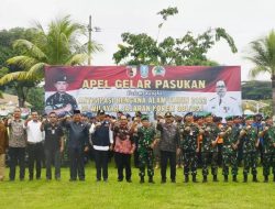 Apel Gelar Pasukan Antisipasi Bencana Alam di Wilayah Jajaran Korem 081/DSJ